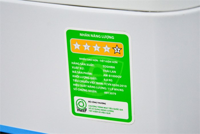 Máy giặt Toshiba 9kg AW-B1000GV