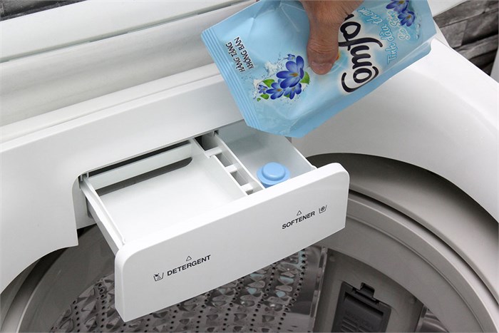 Máy giặt Samsung 9 kg WA90F5S3QRW Màu Trắng