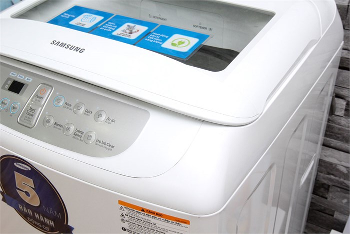 Máy giặt Samsung 9 kg WA90F5S3QRW Màu Trắng