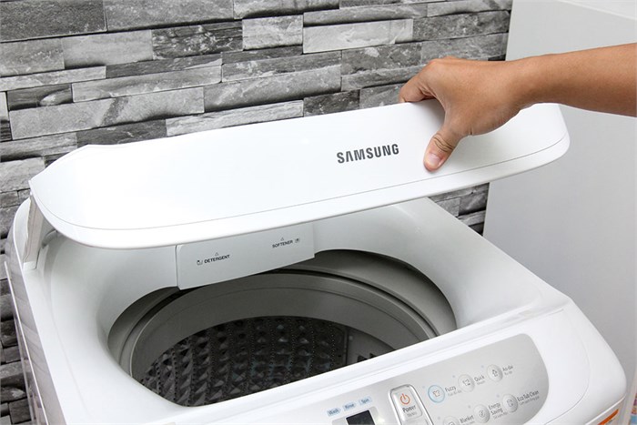 Máy giặt Samsung 9 kg WA90F5S3QRW Màu Trắng