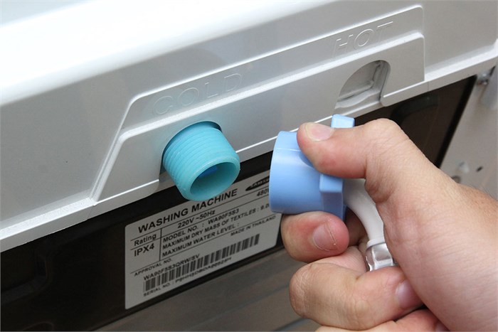 Máy giặt Samsung 9 kg WA90F5S3QRW Màu Trắng