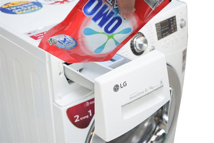 Máy giặt sấy LG 8 kg WD-20600