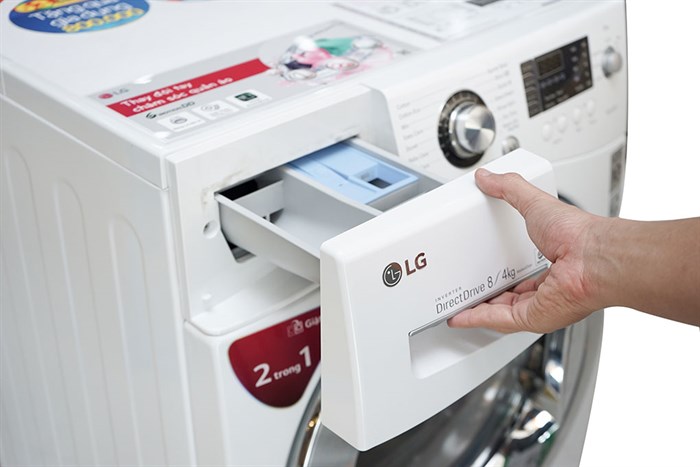 Máy giặt sấy LG 8 kg WD-20600