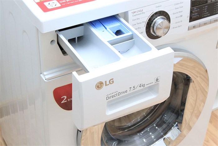 Máy giặt sấy LG 7.5 kg WD-18600