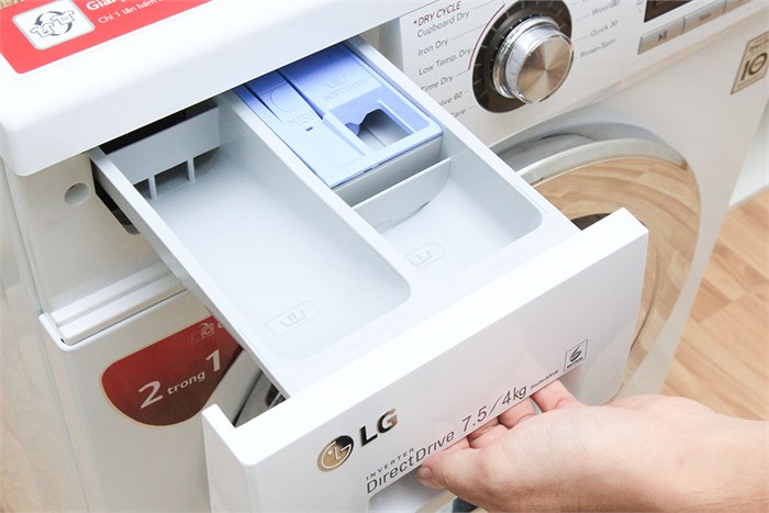 Máy giặt sấy LG 7.5 kg WD-18600