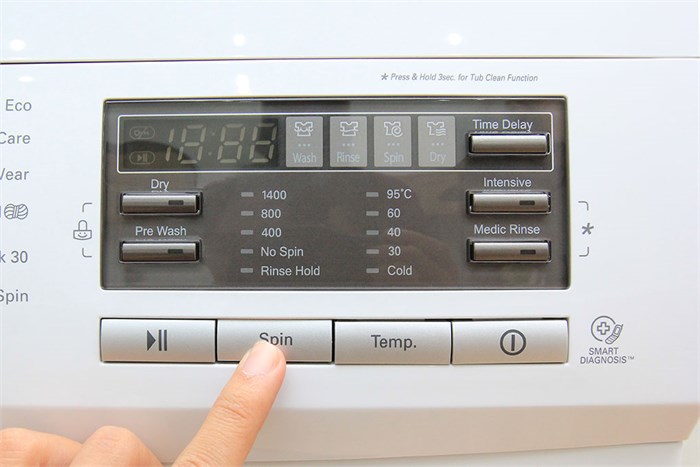 Máy giặt sấy LG 7.5 kg WD-18600