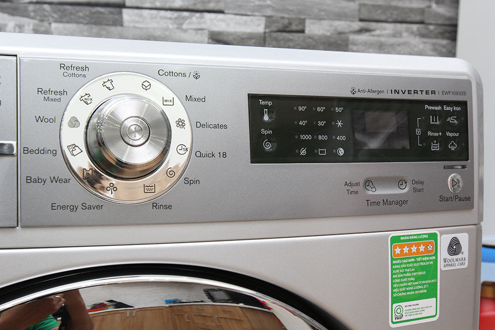 Máy giặt Electrolux EWF10932S 9kg