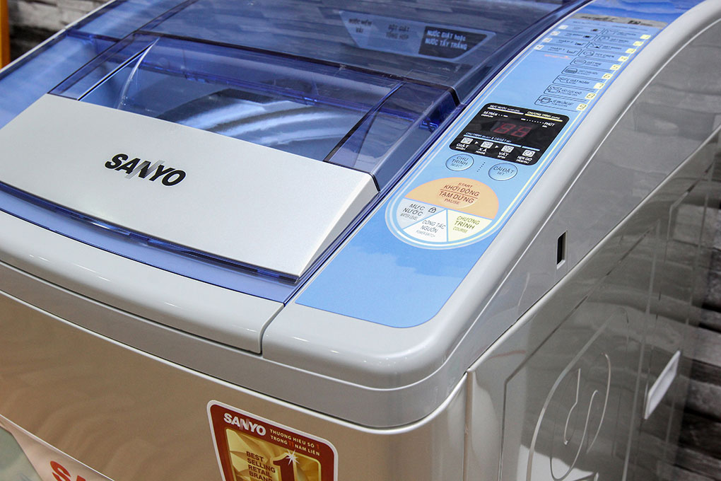 Máy giặt Sanyo ASW-U700Z1T 7kg Màu Bạc