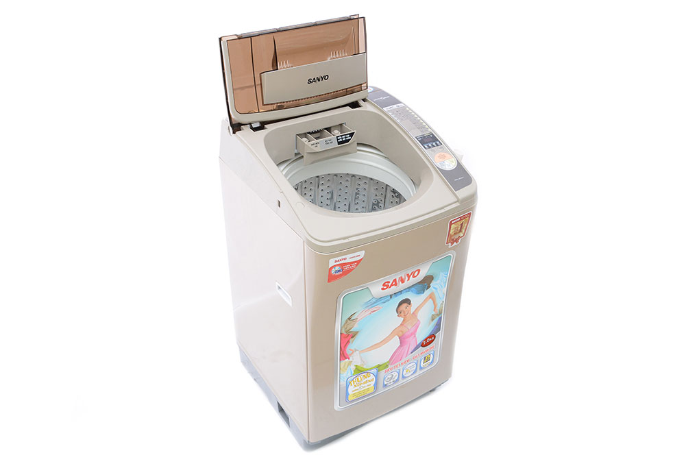 Máy giặt Sanyo ASW-U700Z1T 7kg Màu Vàng đồng