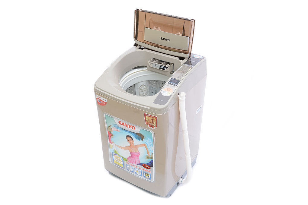 Máy giặt Sanyo ASW-U700Z1T 7kg Màu Vàng đồng