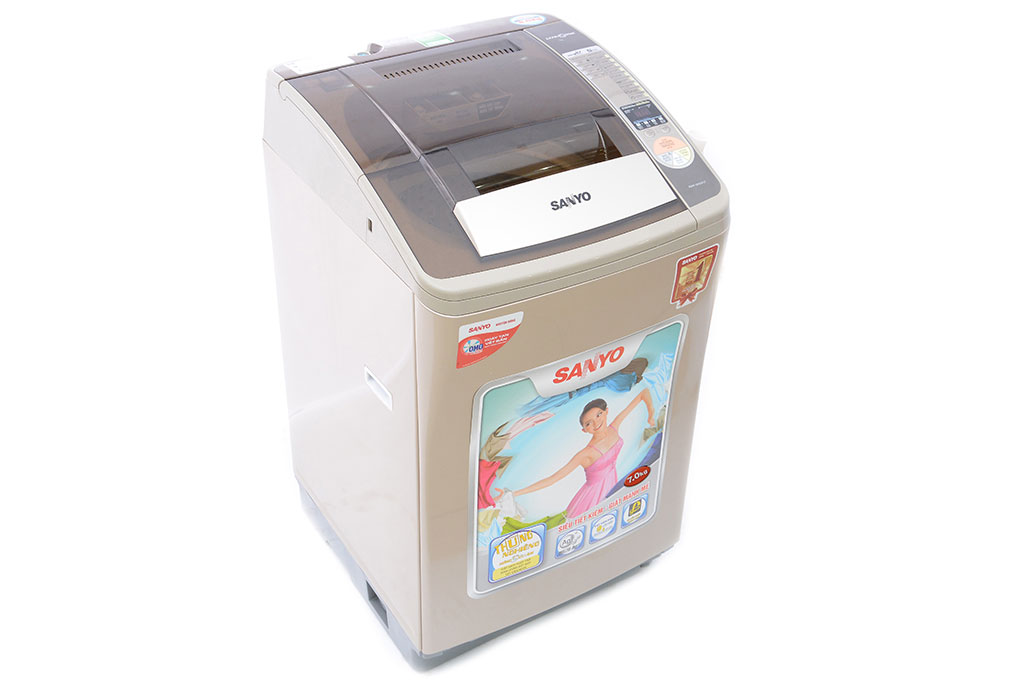 Máy giặt Sanyo ASW-U700Z1T 7kg Màu Vàng đồng