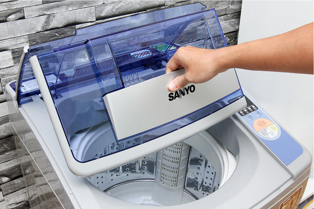 Máy giặt Sanyo ASW-U700Z1T 7kg Màu Bạc