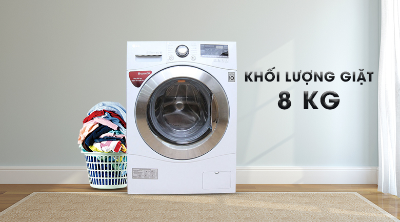 Máy giặt LG Inverter 8 kg WD-14660