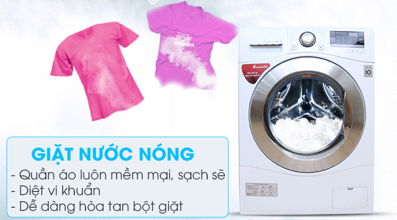 Máy giặt LG Inverter 8 kg WD-14660