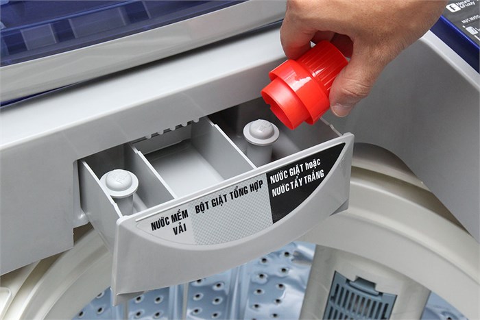 Máy giặt Sanyo 9kg ASW-DQ900ZT Màu Bạc