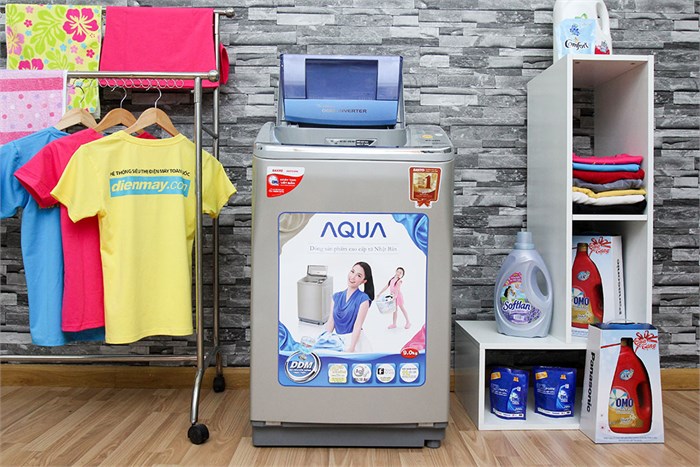 Máy giặt Sanyo ASW-DQ900HT 9kg Màu Bạc
