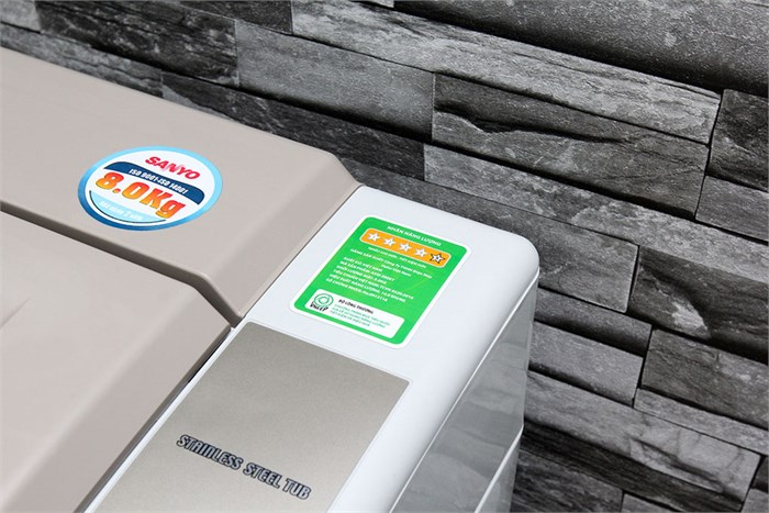 Máy giặt Sanyo ASW-S80KT 8kg