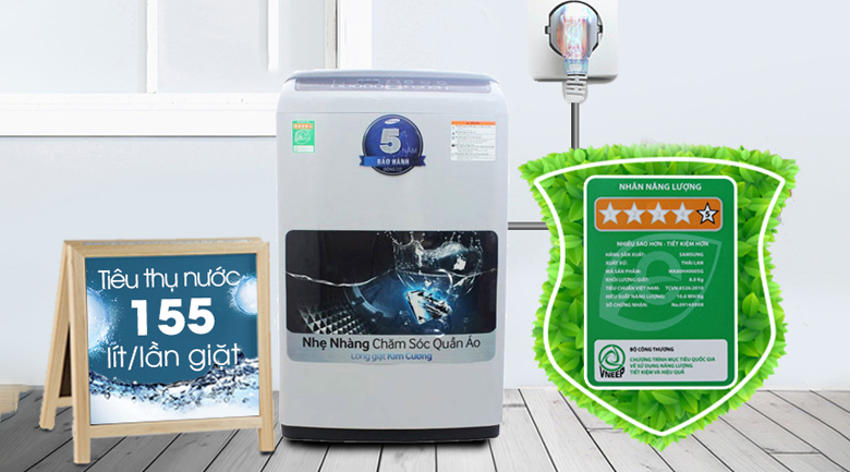 Máy giặt Samsung 7.2 kg WA72H4200SW/SV