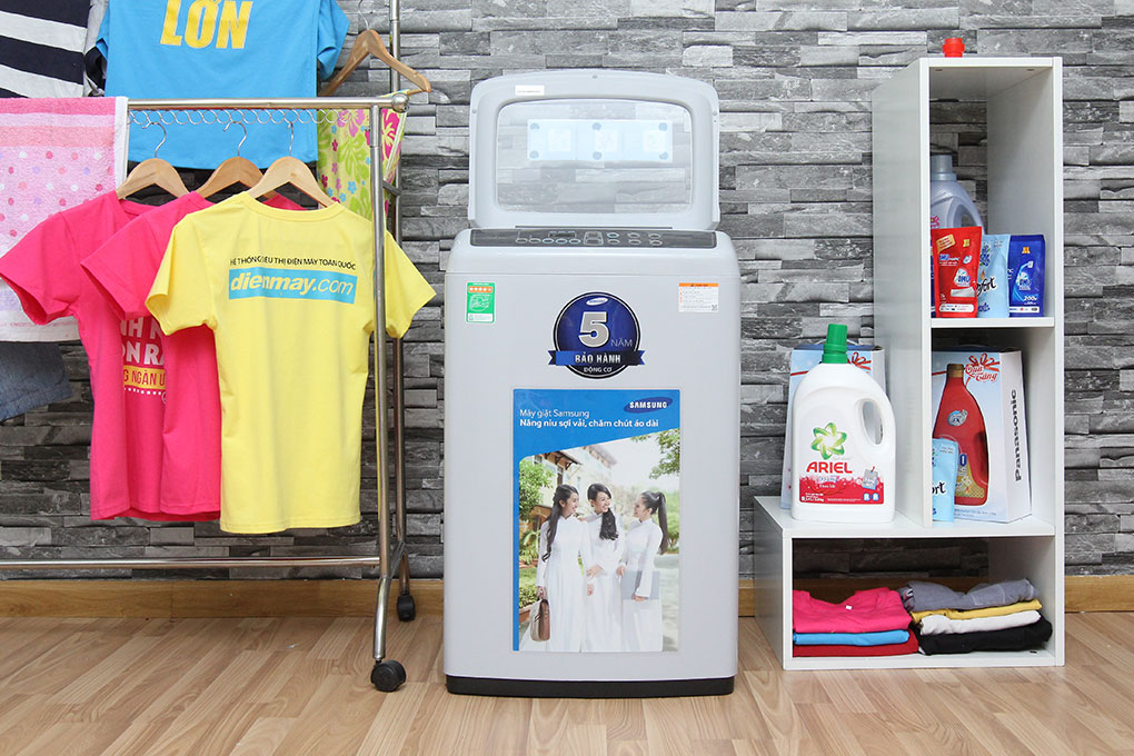 Máy giặt Samsung 8 kg WA80H4000SG/SV Màu Xám