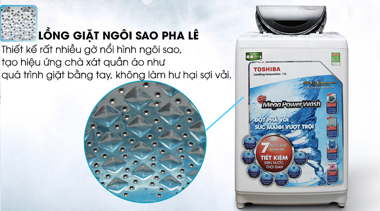 Máy giặt Toshiba Inverter 12kg AW-DC1300WV