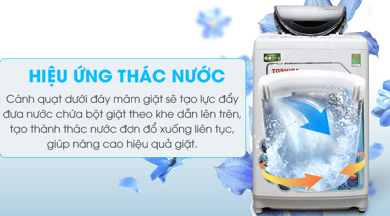 Máy giặt Toshiba Inverter 12kg AW-DC1300WV