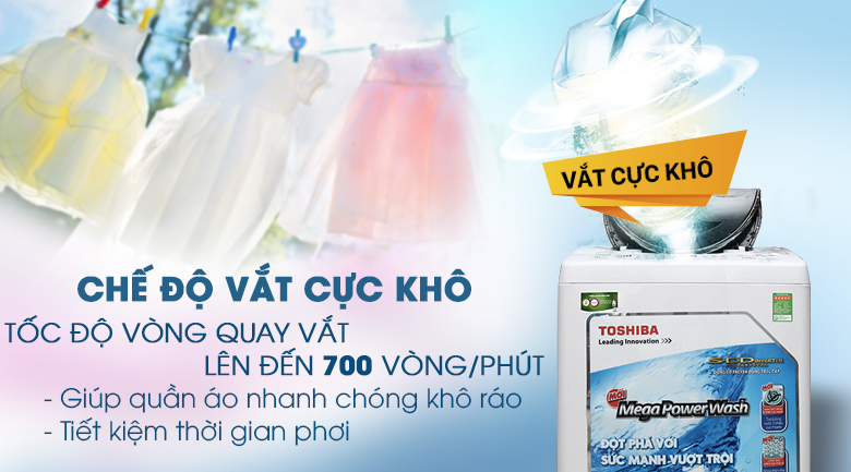Máy giặt Toshiba Inverter 12kg AW-DC1300WV