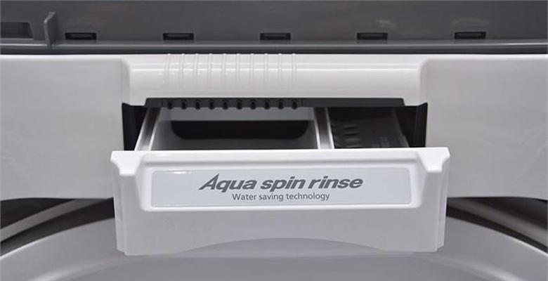 Vị trí xả nước Aqua Spin Rinse Vị trí xả nước Aqua Spin Rinse