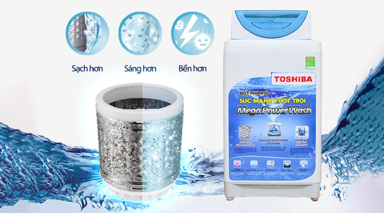 Máy giặt Toshiba 8.2kg AW-E920LV WB