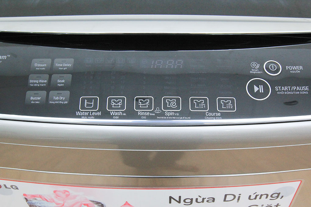 Máy giặt LG Inverter 20 kg WF-D2017HD