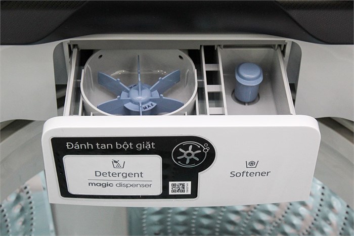 Máy giặt Samsung 10 kg WA10J5710SG/SV Màu Xám