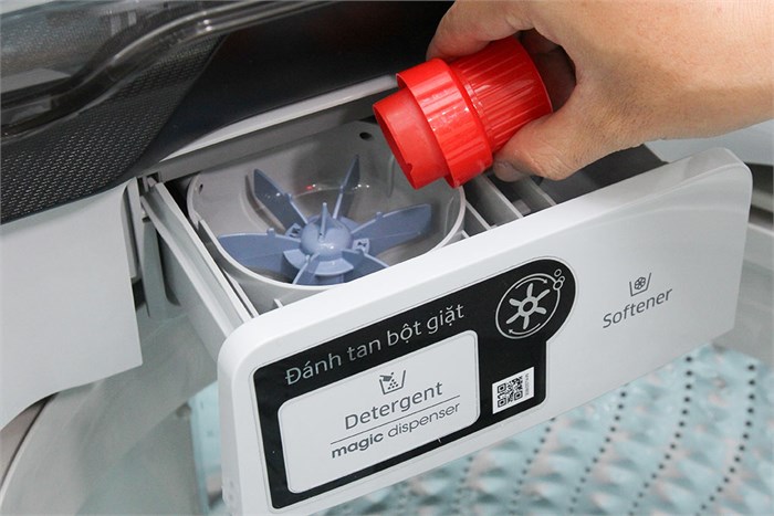 Máy giặt Samsung 10 kg WA10J5710SG/SV Màu Xám