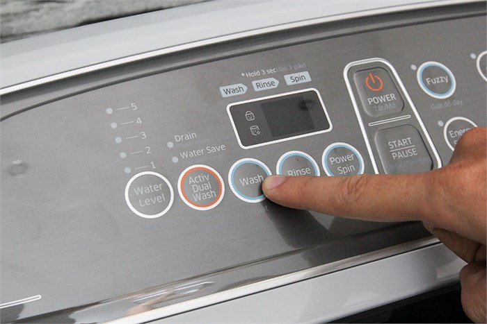 Máy giặt Samsung 10 kg WA10J5710SG/SV Màu Xám