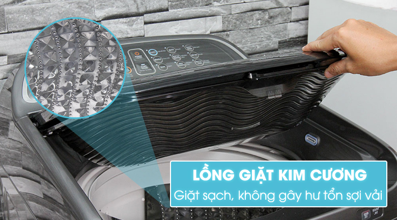 Máy giặt Samsung Inverter 12 Kg WA12J5750SP/SV