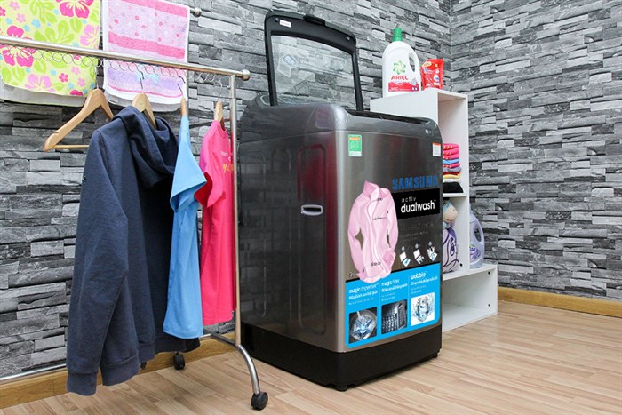 Máy giặt Samsung Inverter 12 Kg WA12J5750SP/SV Màu Xám