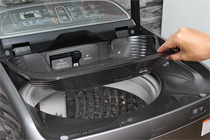 Máy giặt Samsung Inverter 12 Kg WA12J5750SP/SV Màu Xám