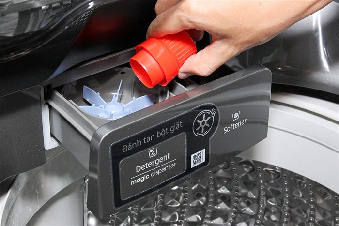 Máy giặt Samsung Inverter 12 Kg WA12J5750SP/SV Màu Xám