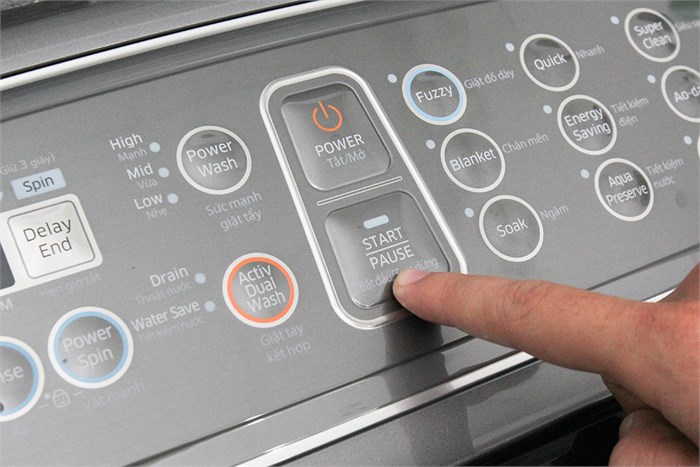 Máy giặt Samsung Inverter 12 Kg WA12J5750SP/SV Màu Xám