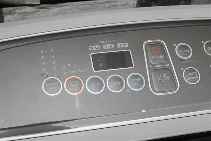 Máy giặt Samsung 9 kg WA90J5710SG/SV Màu Xám