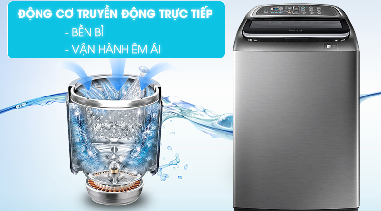 Máy giặt Samsung Inverter 14 Kg WA14J6750SP/SV