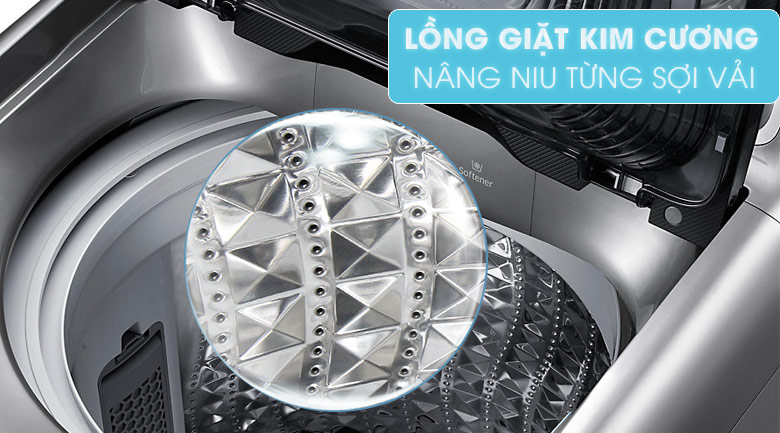 Máy giặt Samsung Inverter 14 Kg WA14J6750SP/SV