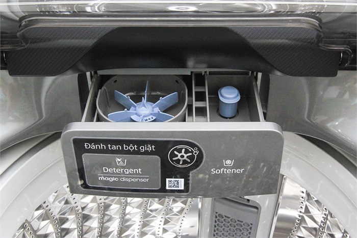 Máy giặt Samsung Inverter 14 Kg WA14J6750SP/SV Màu Inox