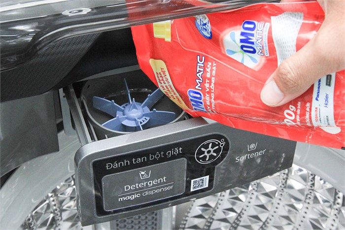 Máy giặt Samsung Inverter 14 Kg WA14J6750SP/SV Màu Inox