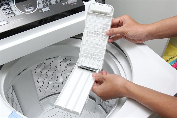 Máy giặt Panasonic 8.5 kg NA-F85A1WRV Màu Trắng - Đen