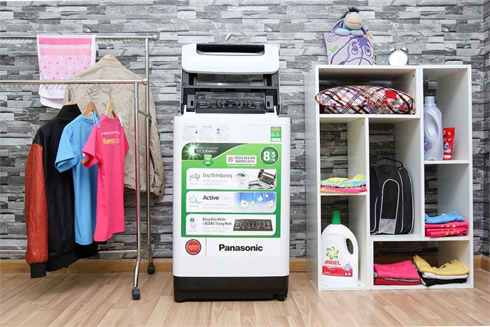 Máy giặt Panasonic NA-F85G1WRV 8.5 Kg Màu Trắng - Đen