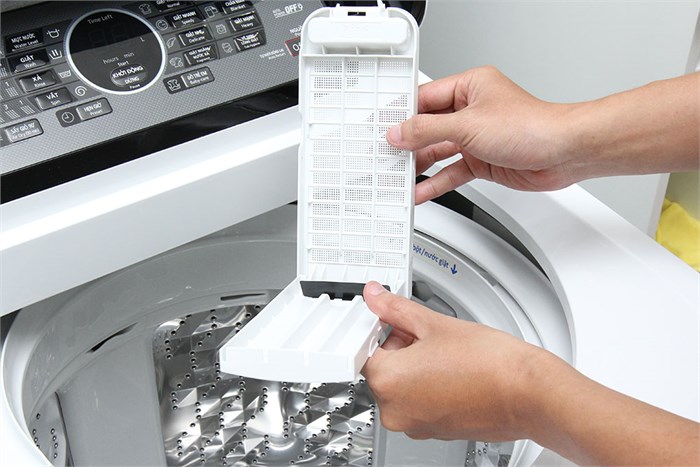 Máy giặt Panasonic NA-F85G1WRV 8.5 Kg Màu Trắng - Đen