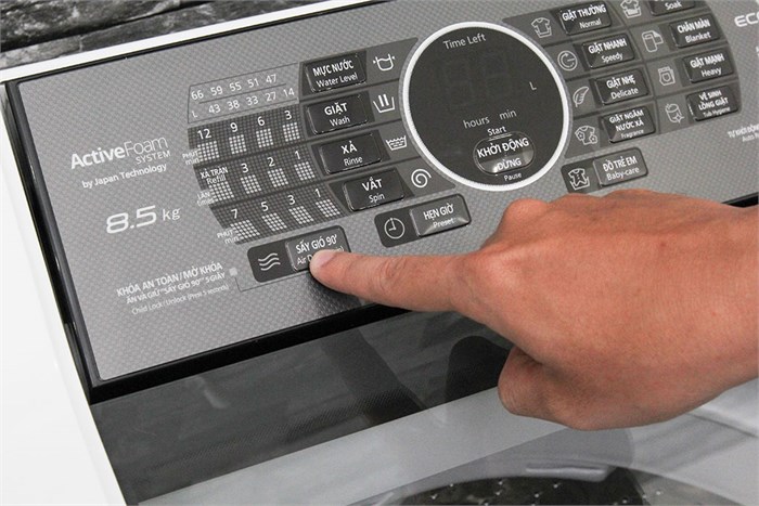 Máy giặt Panasonic NA-F85G1WRV 8.5 Kg Màu Trắng - Đen