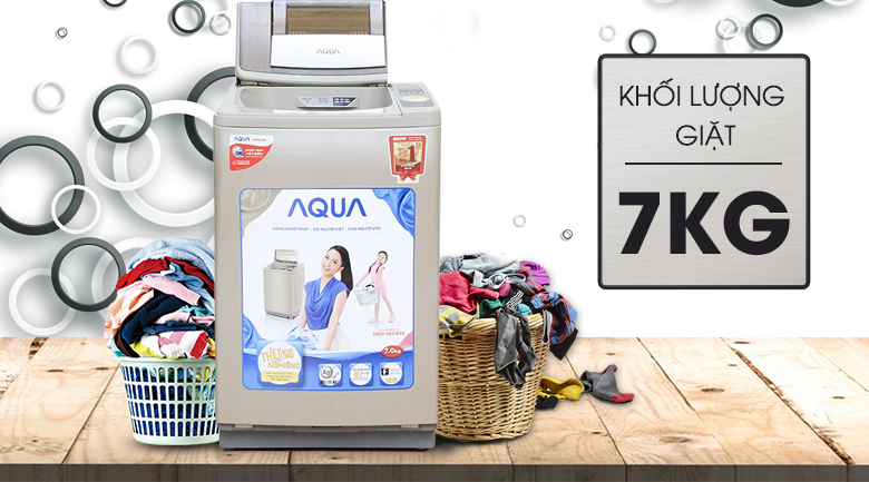 Máy giặt Aqua 7 Kg AQW-U700Z1T