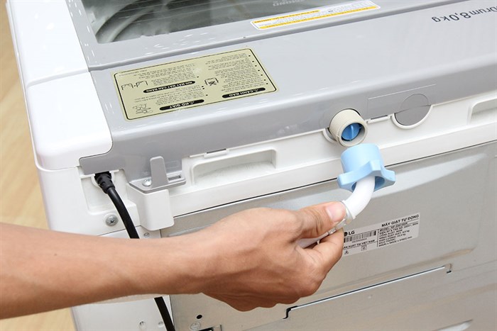 Máy giặt LG 8 kg WF-S8019BW