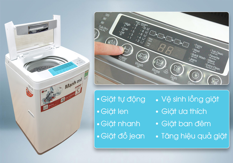 Bảng điều khiển dễ thao tác, sử dụng