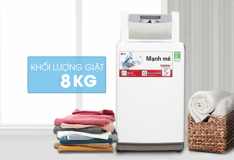 Máy giặt LG WF-S8019BW